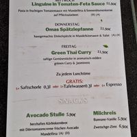 Mittagsangebot Mi-Fr at Verde in Karlsruhe