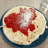 Spaghettieis at Verde in Karlsruhe