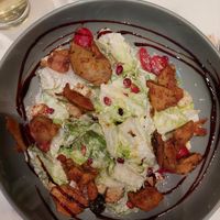 Cesar salad at Verde in Karlsruhe