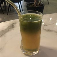 Homemade ice tea   at Verde in Karlsruhe