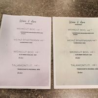 Specials menu page at Verde at Verde in Karlsruhe