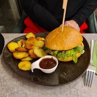 Burger at Verde in Karlsruhe
