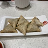 Sweet potato samosa at Gaia Veggie Shop - Miramar Shopping Centre in Kowloon