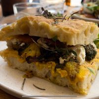 Focaccia  at La Main Noire  in Paris