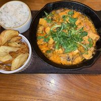 Tofu stroganoff   at Ours in Pecatu