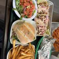 Tons of food!  at Pure Vegan Cafe in Raleigh
