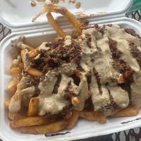 Chili cheese fries. Amazing   at Pure Vegan Cafe in Raleigh