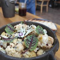 Cauliflower teriyaki at Santa Hierba Centro in Oaxaca