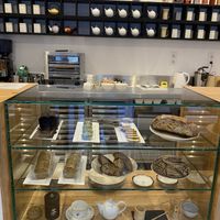 Cakes and Bread at Teapots in Madrid