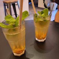 Mango lemonade at Bonjour Vietnam in Brno