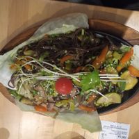 Vegetable bowl with pasta at Najadacze.pl - Vege Kuchnia Swiata in Wroclaw