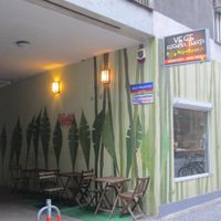 Outside seating at Najadacze.pl - Vege Kuchnia Swiata in Wroclaw