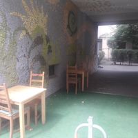 Outdoor seating at Najadacze.pl - Vege Kuchnia Swiata in Wroclaw