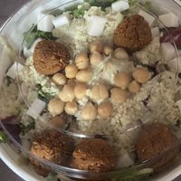 Vegan Habibi Salat - sehr lecker ☺️  at Submarine in Rijeka