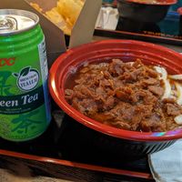 yakiniku udon 10/10 at Tsurumaru Udon Honpo in Los Angeles