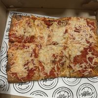 Vegan Detroit pie  at Alfie's in Rocky Point