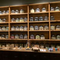 a lot of fresh dried herbs 🌿  at Elder Apothecary in Ashland