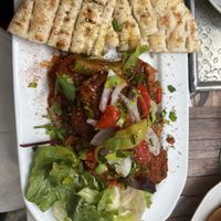 Delicious and moist Falafel dish came with pita   at Bara Piato in Crete