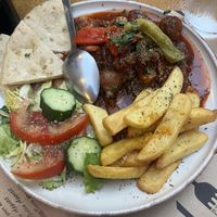 Mushroom stifado  at Bara Piato in Crete