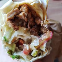 Veganes Gyros mit Oliven und Veta at Der Dicke Schmidt - Neustadt in Dresden