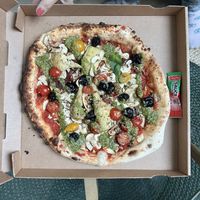 Pizza vegan take awayy  at Love e Basta in Angers