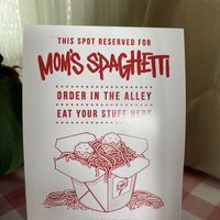 Eat inside the Union Assembly   at Mom's Spaghetti in Detroit