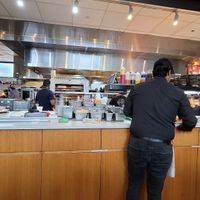 Open kitchen at Traveler's Table in Houston