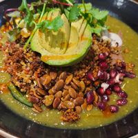 Chili ancho high was good but not my favorite at Traveler's Table in Houston