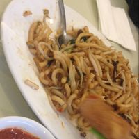 Shanghai Noodles at Po Kong Vegetarian Restaurant in Vancouver