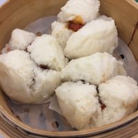 Dim sum: BBQ “pork” buns  at Po Kong Vegetarian Restaurant in Vancouver