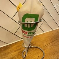   at Maoz - Damrak in Amsterdam