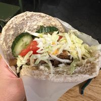   at Maoz - Damrak in Amsterdam