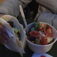  at Maoz - Damrak in Amsterdam