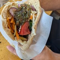  at Maoz - Damrak in Amsterdam