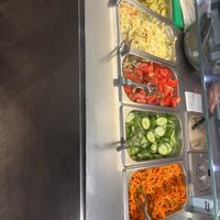   at Maoz - Damrak in Amsterdam