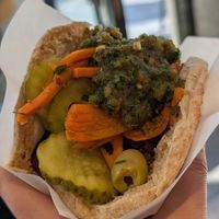  at Maoz - Damrak in Amsterdam