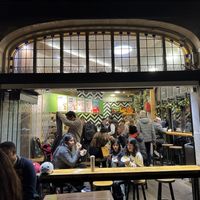 Outsidee  at Maoz - Damrak in Amsterdam