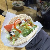   at Maoz - Damrak in Amsterdam