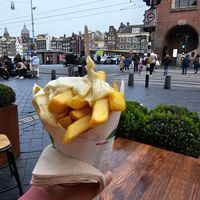  at Maoz - Damrak in Amsterdam