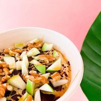 Protein porridge at Craving in Bergen