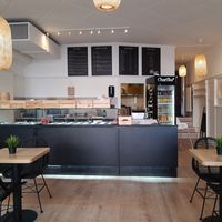 Order station at Happy Bowl in Biel
