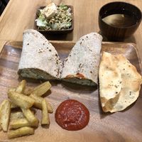   at Shama Vegetarian Indian Restaurant in Osaka