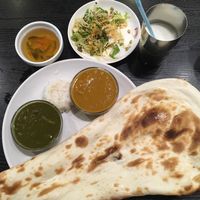 午間商業套餐 at Shama Vegetarian Indian Restaurant in Osaka
