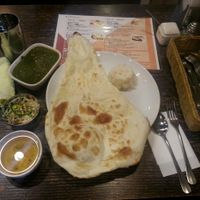 lunch special, about 7 US$ at Shama Vegetarian Indian Restaurant in Osaka
