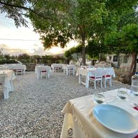 The dining area.  at İncir Kayaköy - Maybe closed in Mugla