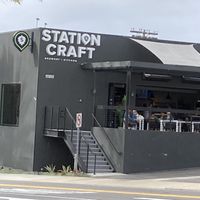 From the street   at Station Craft in Dana Point