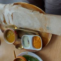 Masala dosa at Chai "N" Thai in Chiang Mai