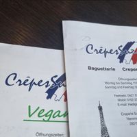 Speisekarten schmutzig :-( at DorffLaden Bremen in Bremen