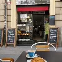 View from the front at CroisSants in Barcelona