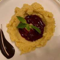 Chef’s helva at Sisters' Plant Based in Goreme